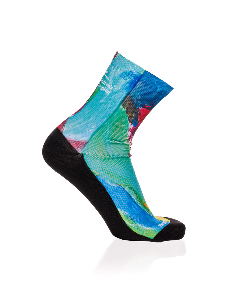 Primary image St. Jude Marathon Patient Art Socks